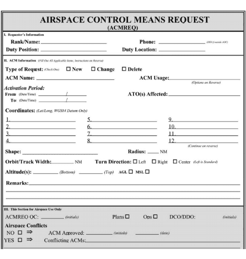 Paper ACMREQ form